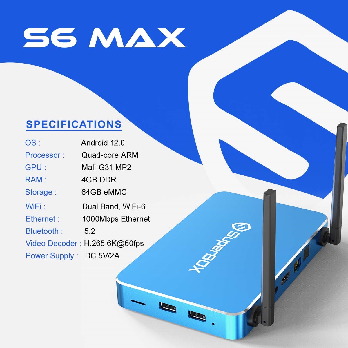 SuperBox S6 Max (new) - Image 5